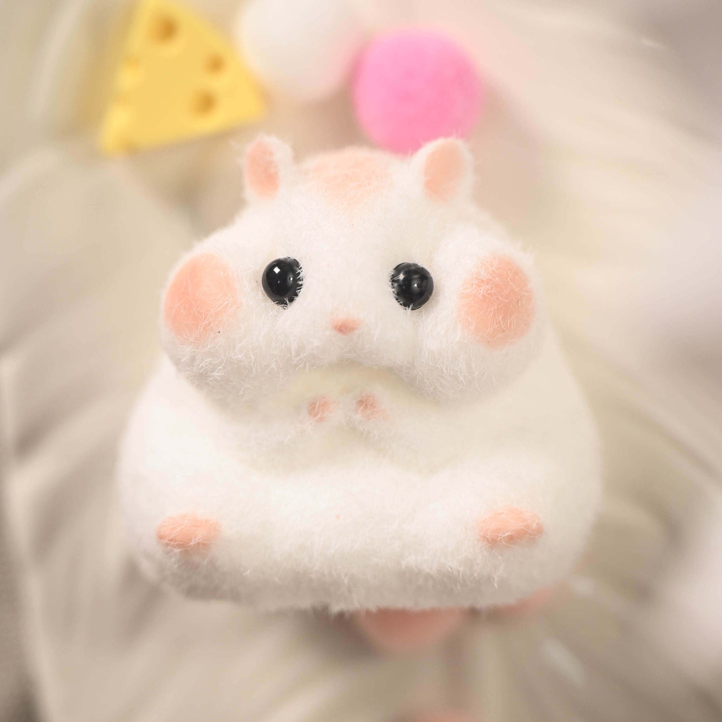 Giocattolo antistress SqueezeBliss Hamster (simpatico criceto di peluche)