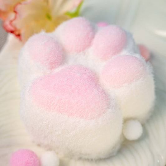 Large cat paw stress relief toy