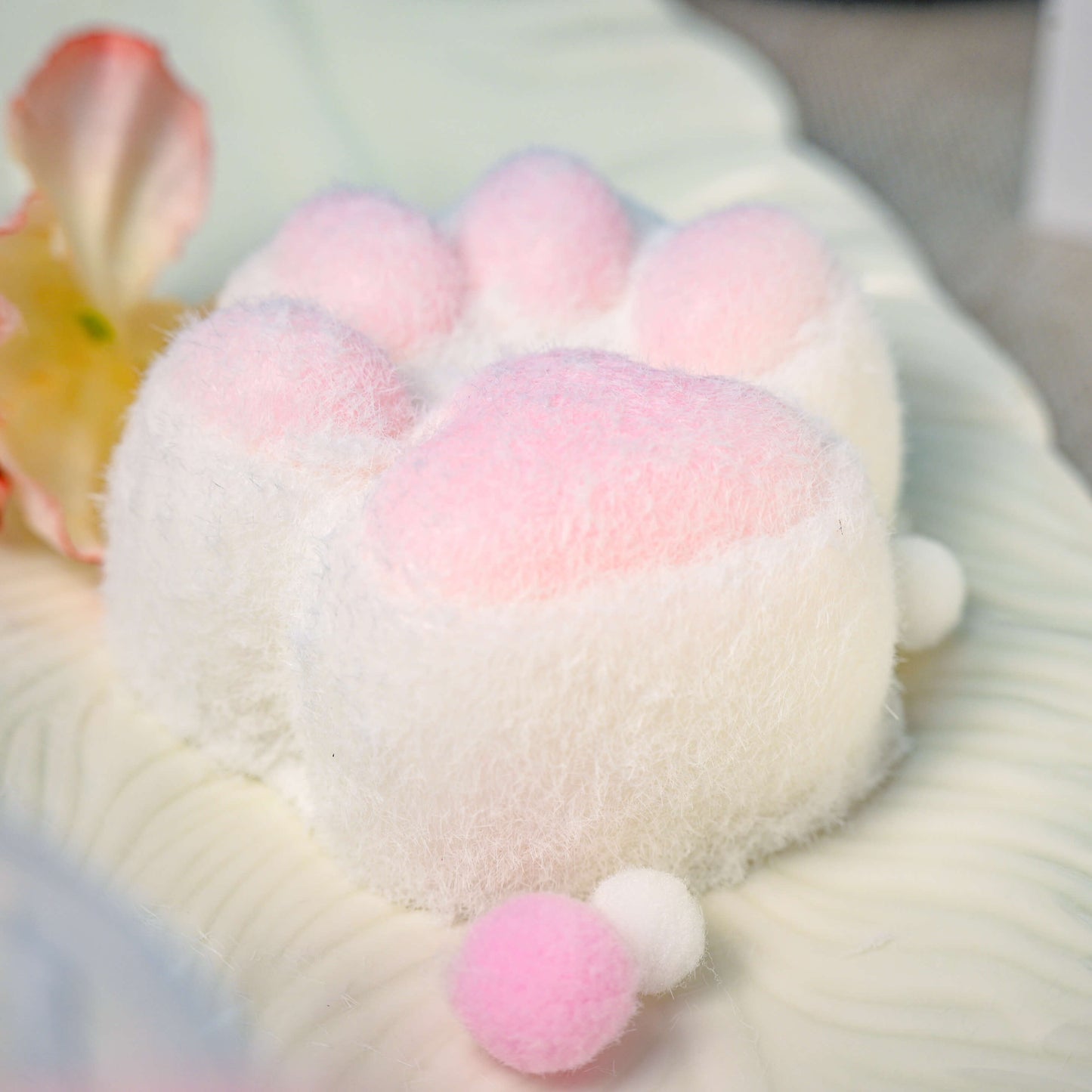 Large cat paw stress relief toy